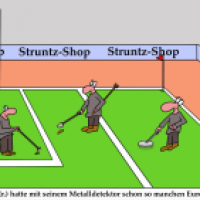 Schatzsuche in der Halbzeitpause