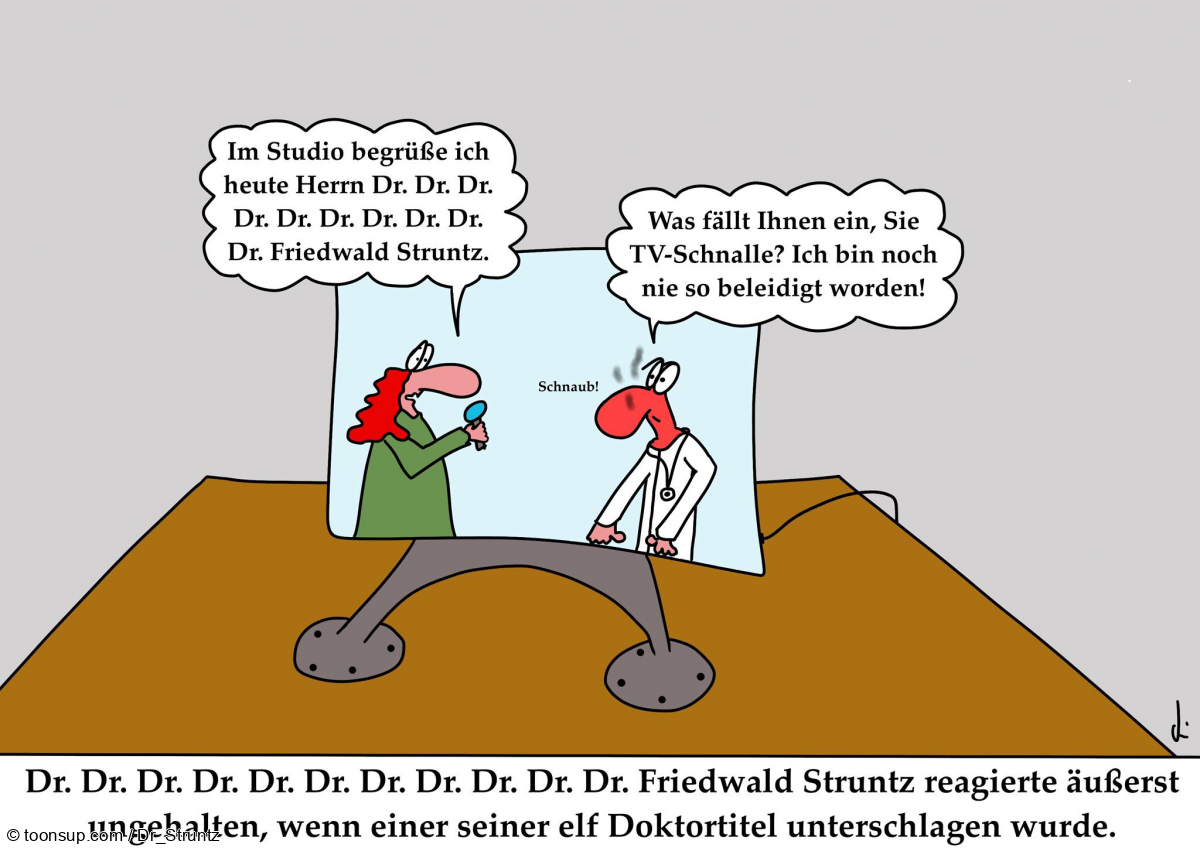 Cartoon: Grobe Beleidigung 1