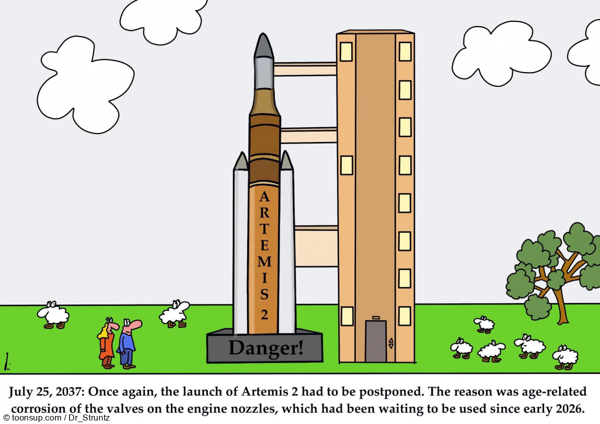 Cartoon: Project Artemis 1