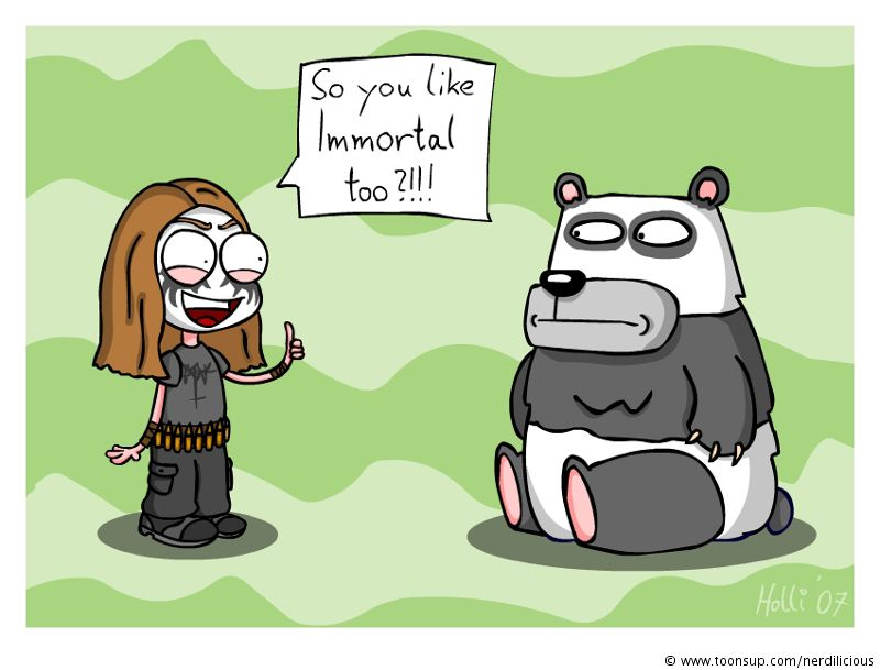 Cartoon: Immortal 1