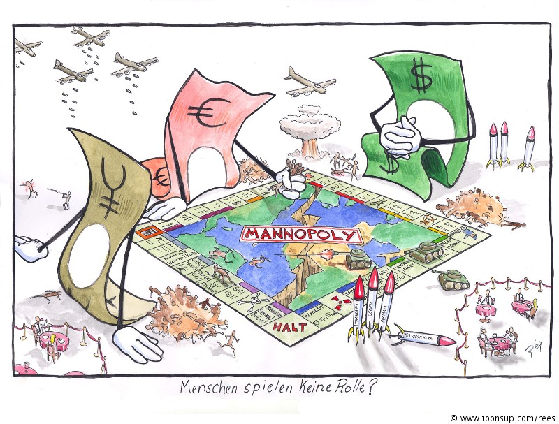 Cartoon: Mannopoly 1