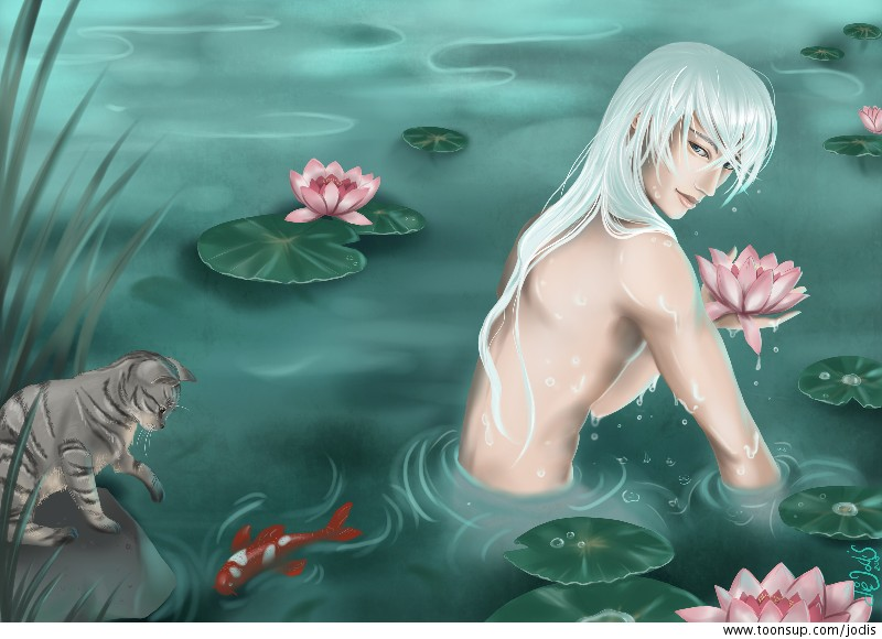 Illustration: Water Lillies 1