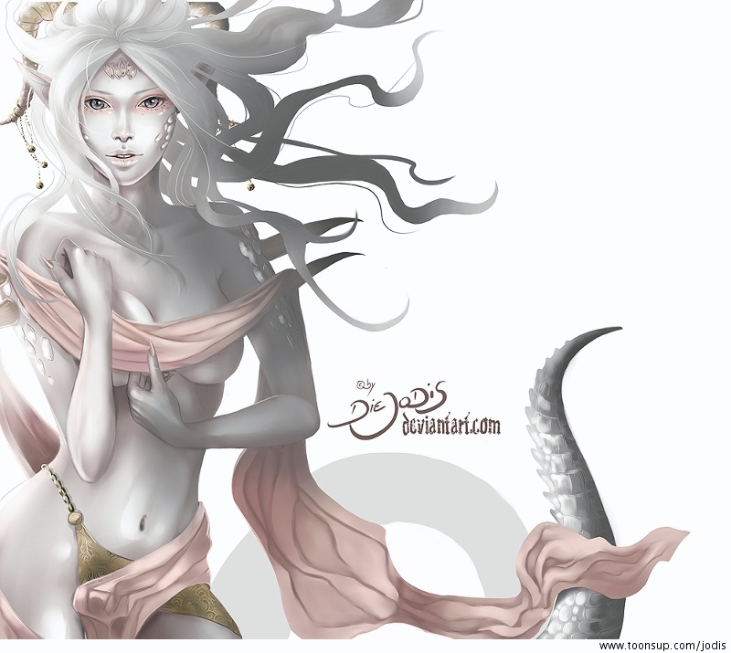 Illustration: white Dragon 3