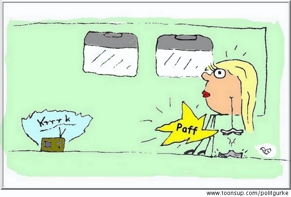 Cartoon: Neulich in der Bahn... 2