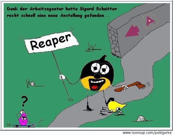 Cartoon: Sigurd Schnitter 1