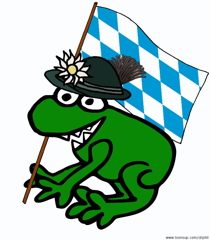 Illustration: Knut, der Bayernfrosch 1