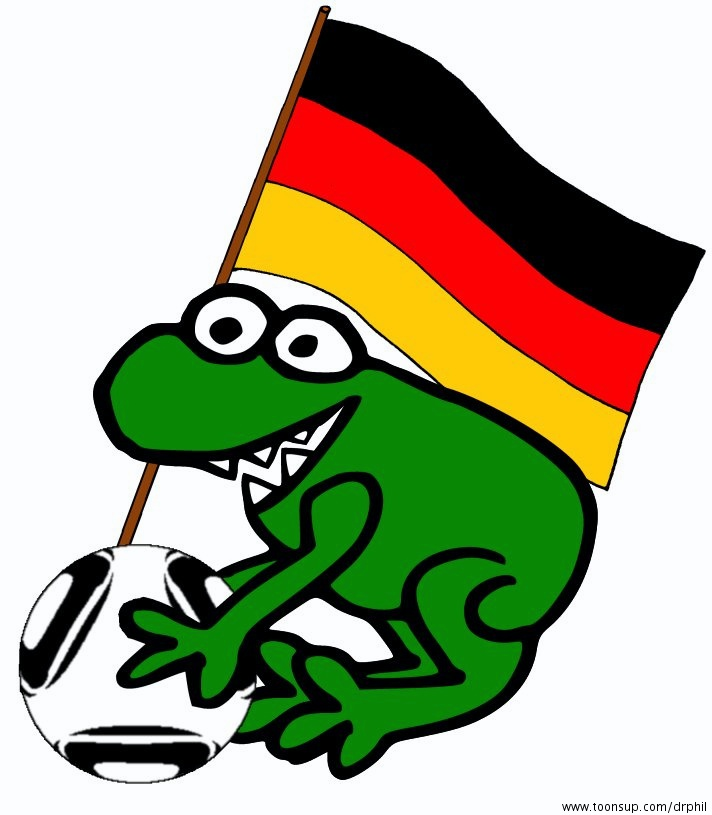 Illustration: Knut, der Fußballfrosch 1