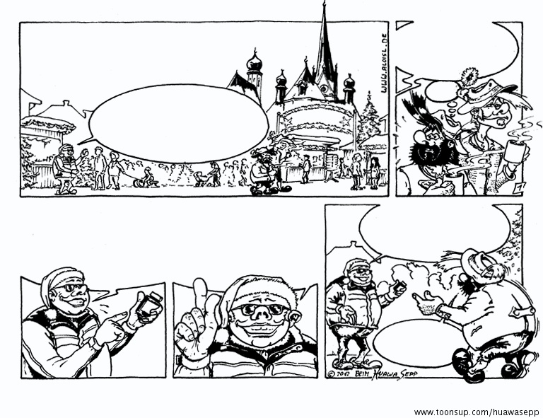 Comic: A & O Auf dem Christkindlmarkt 3