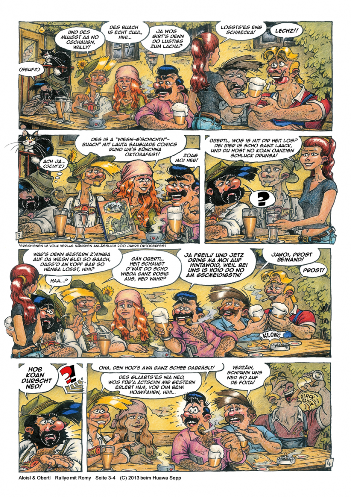 Comic: Rallye mit Romy (BY) 2
