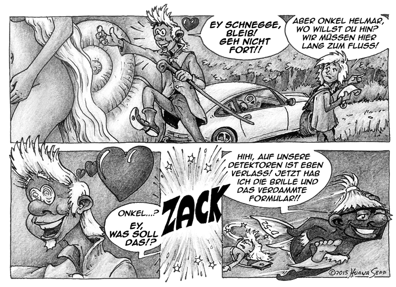 Comic: Am Anfang einer Geschichte S13 1
