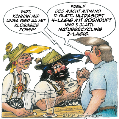Cartoon: Neue Blüten 1