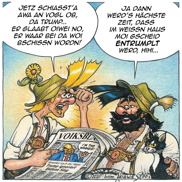 Cartoon: Höchste Zeit... 1