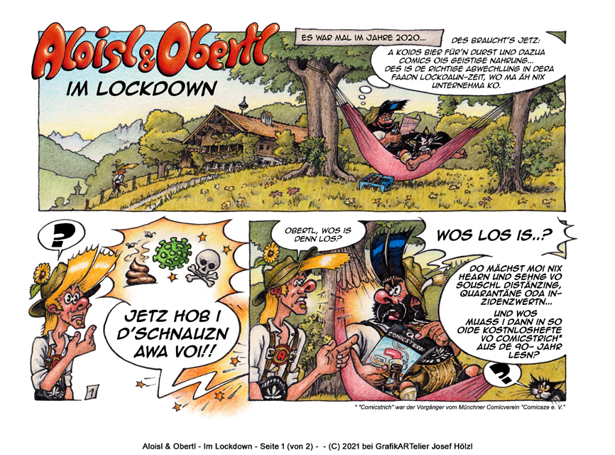 Comic: Im Lockdown 1