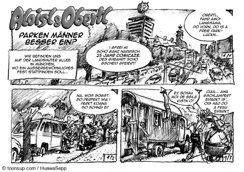 Comic: Parken Männer besser ein? 3