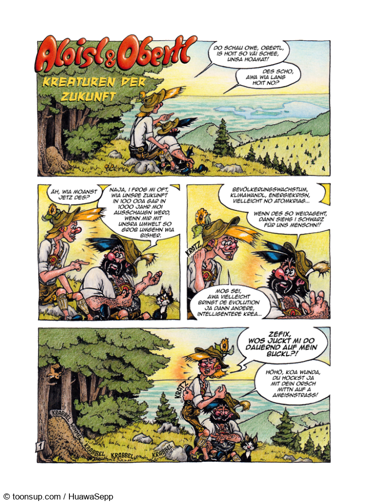 Comic: Kreaturen der Zukunft 1