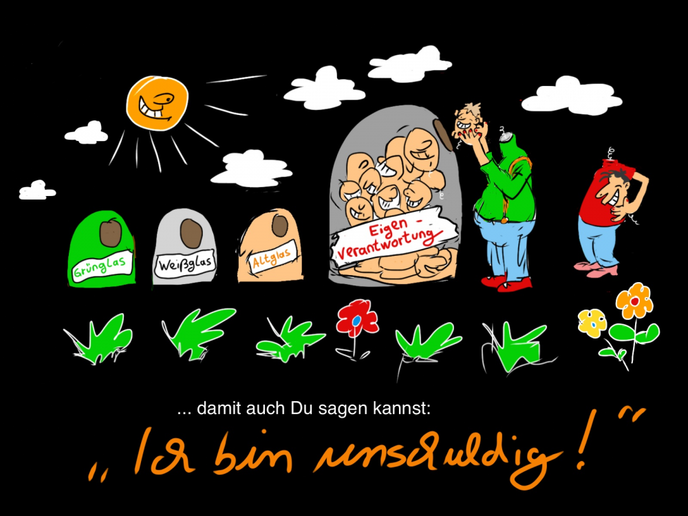 Cartoon: Eigenverantwortung 1