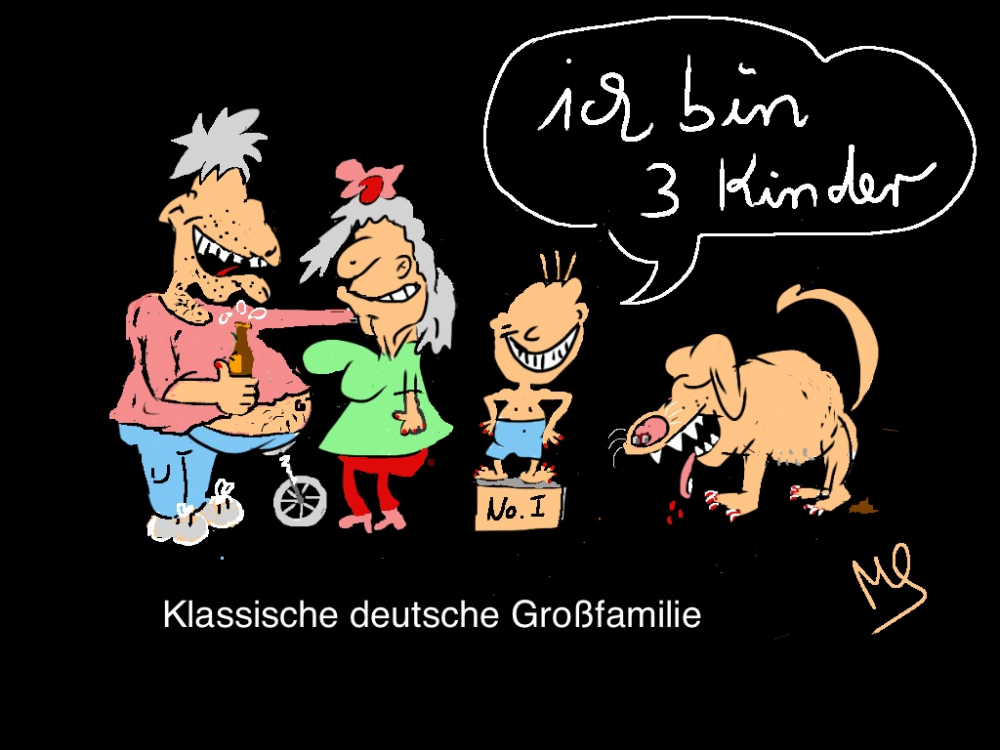 Cartoon: Großfamilie 1