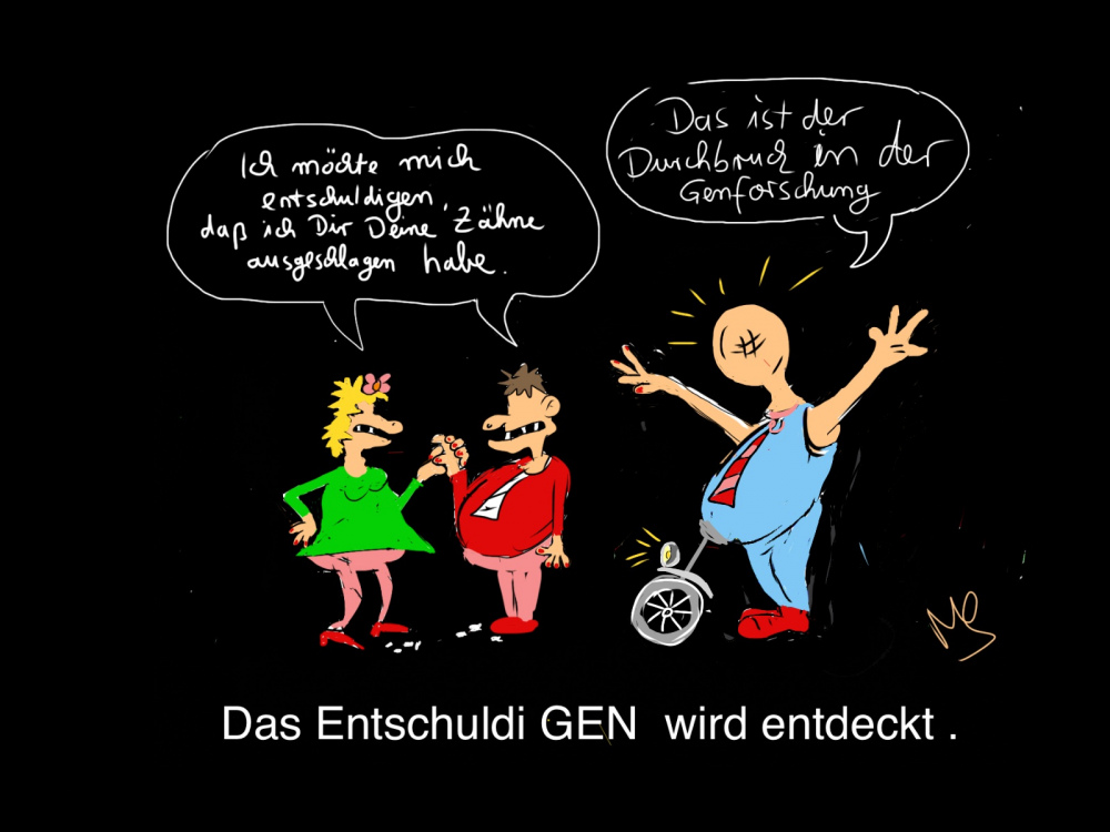 Cartoon: Genforschung 1
