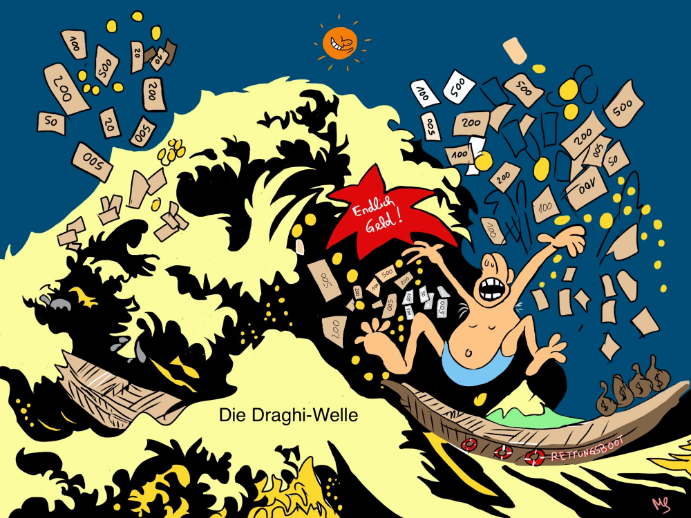 Cartoon: Endlich Geld ! 1