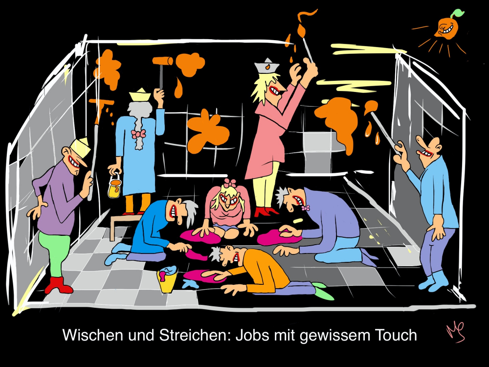 Cartoon: gute Jobs 1