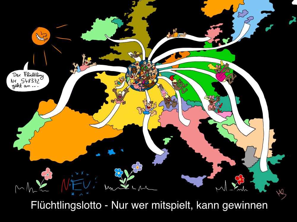Cartoon: Lotto 1