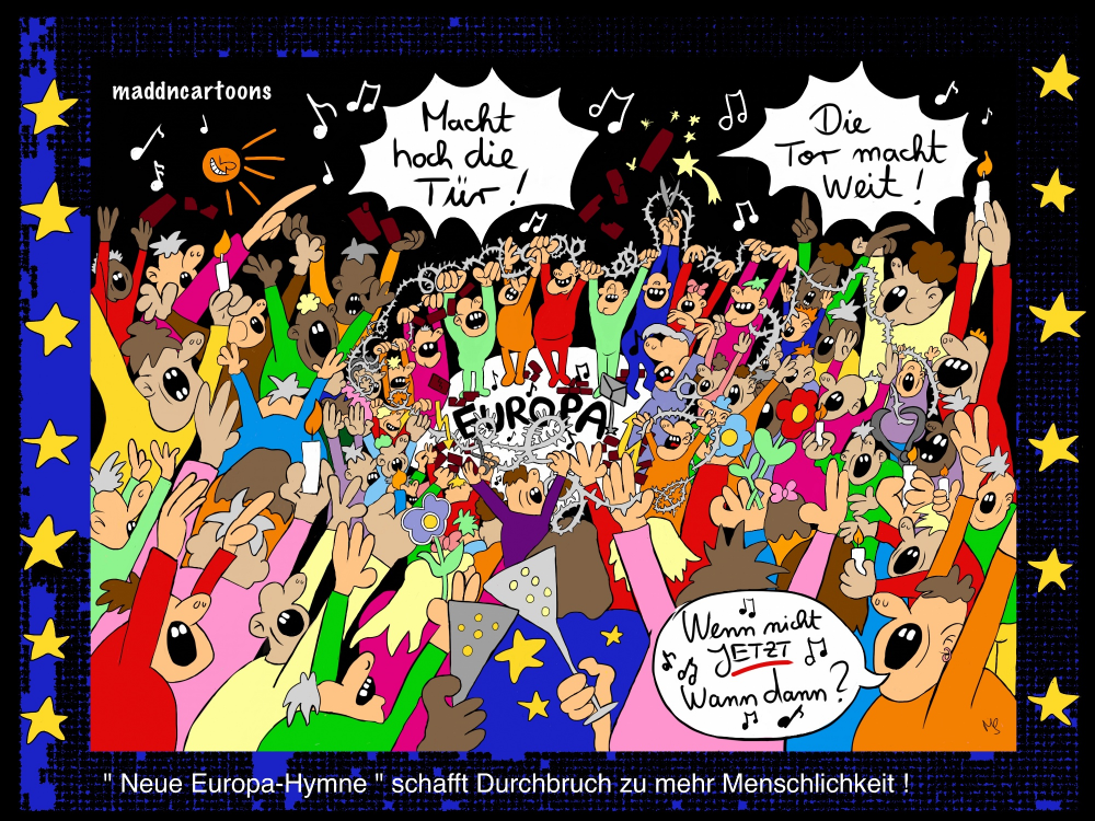 Cartoon: Macht hoch die Tür 1