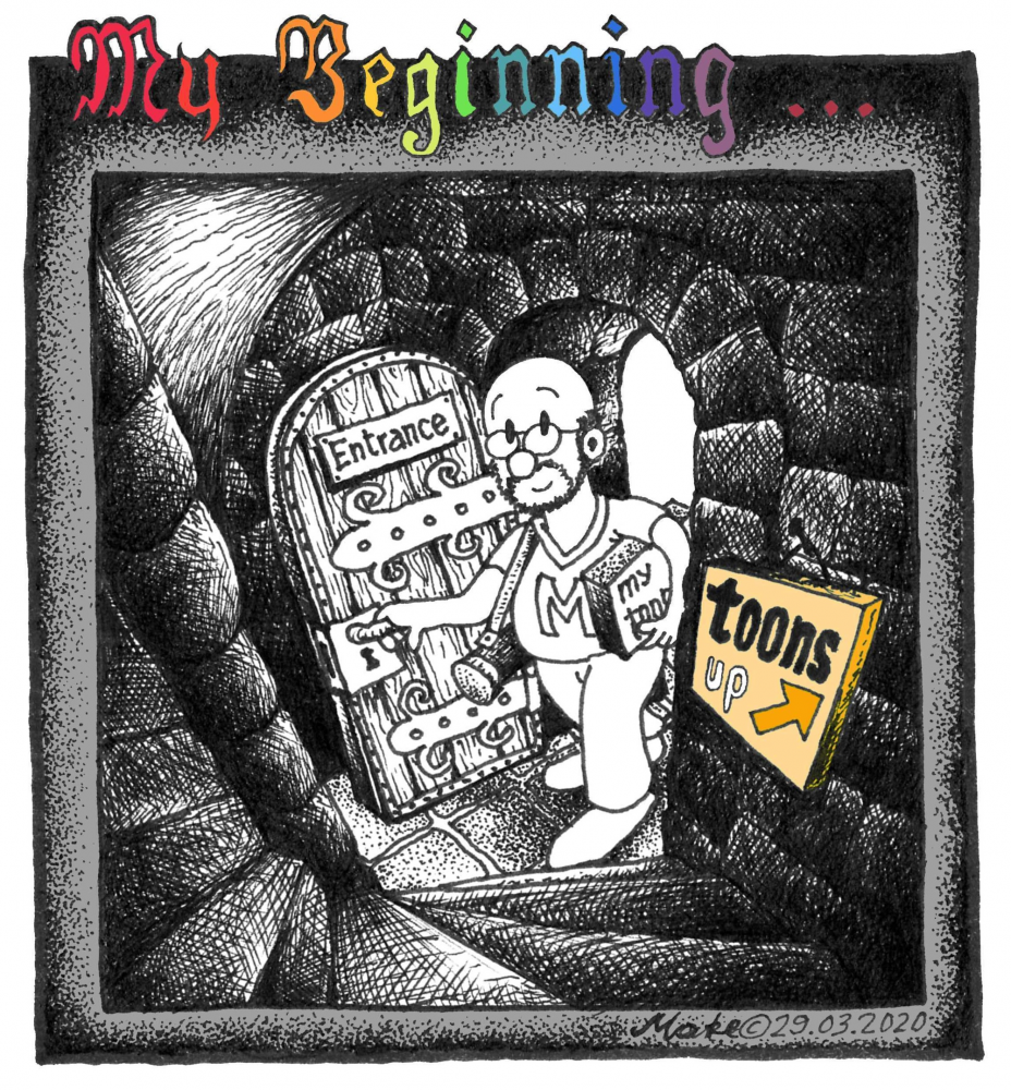 Cartoon: My Beginning ... 1