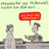 Discounter-Aushilfe
