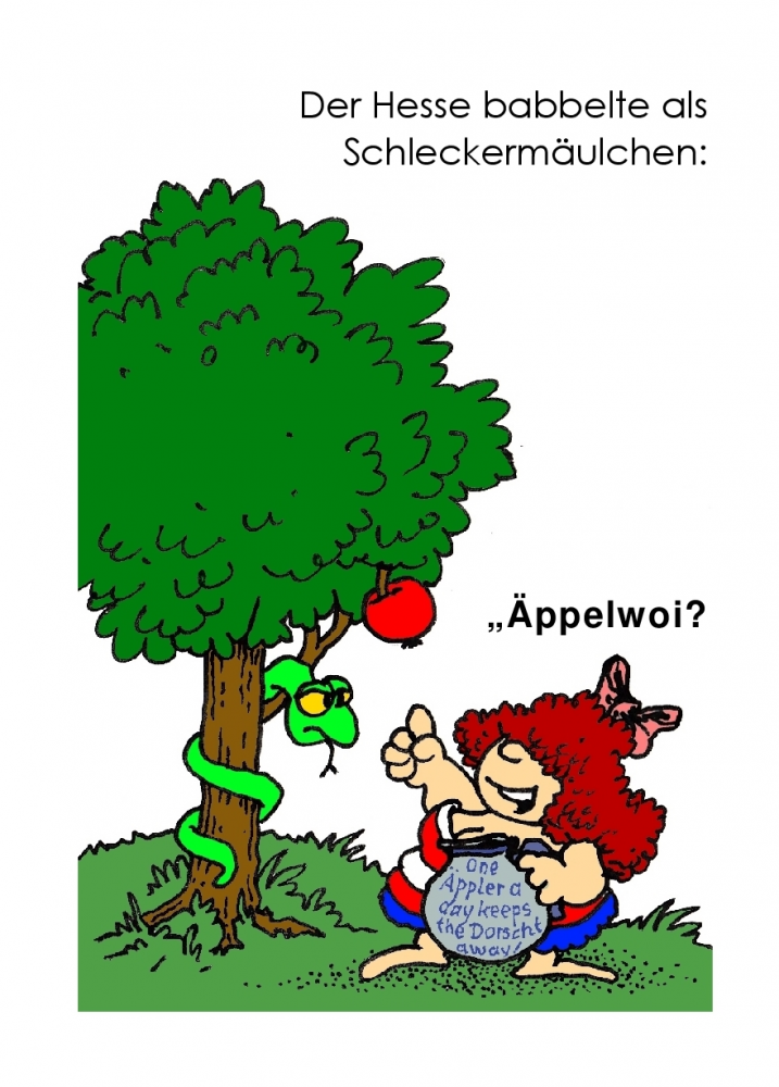 Comic: Schwäbische Sprache 5