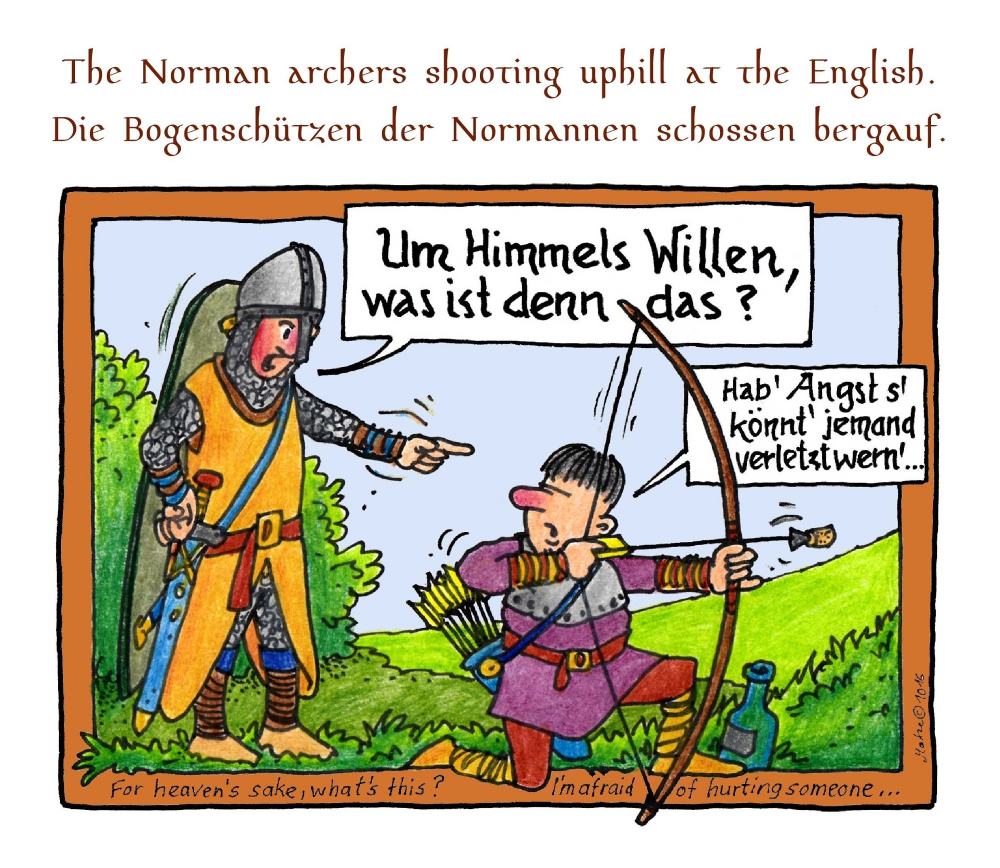 Comic: Battle of Hastings (Schlacht von Hastings) 4