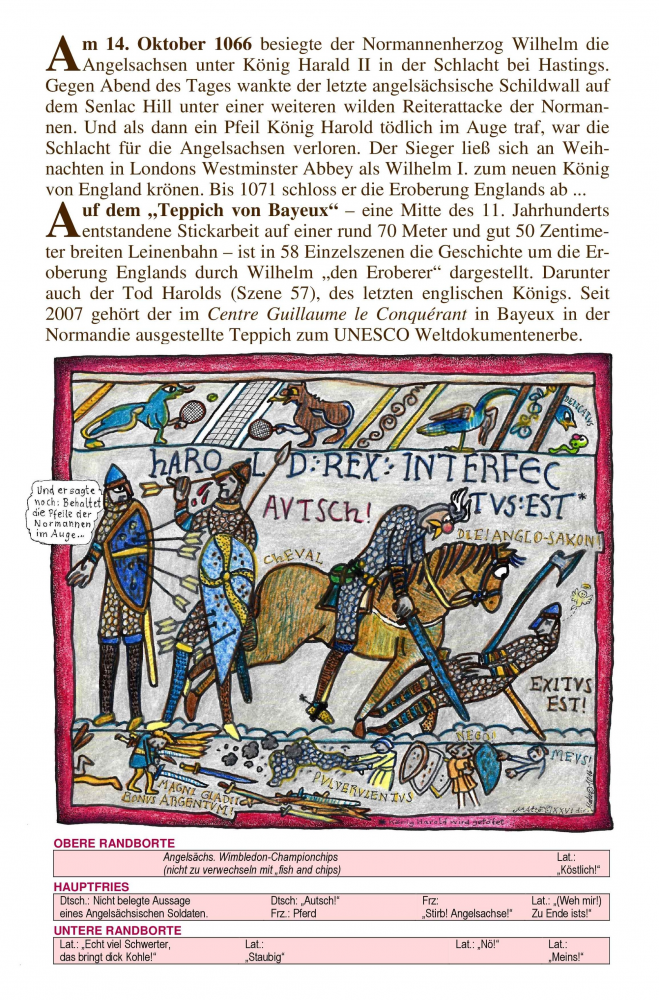 Comic: Battle of Hastings (Schlacht von Hastings) 10