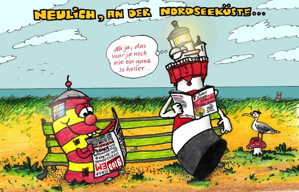 Cartoon: Leuchttürme 1