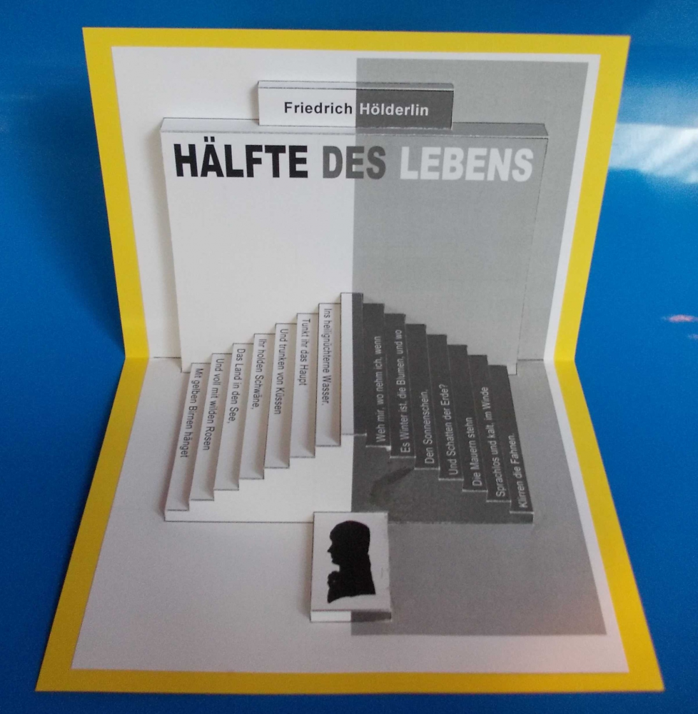 Other: HÖLDERLIN - Hälfte des Lebens - Klappkarte 1