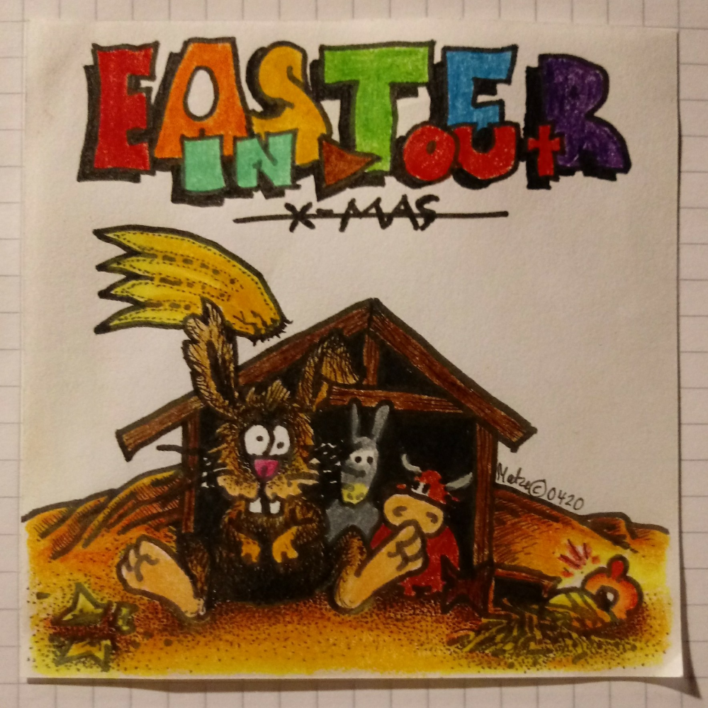 Cartoon: EASTER follows X-MAS 1