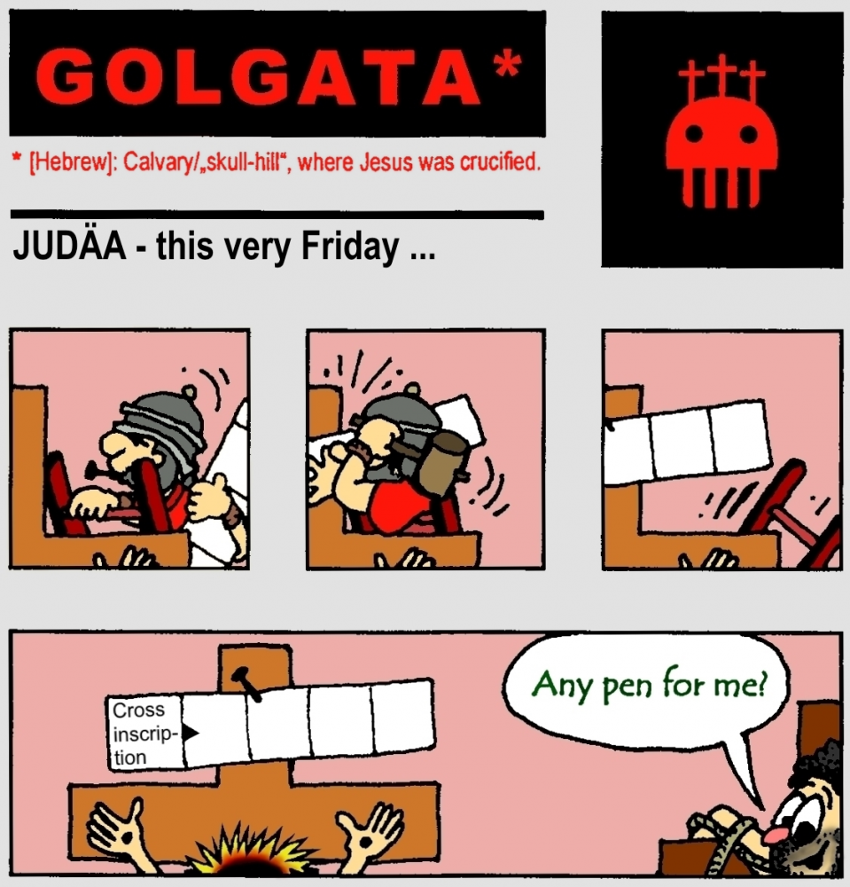 Comic: GOLGATA - This very Friday ... 1