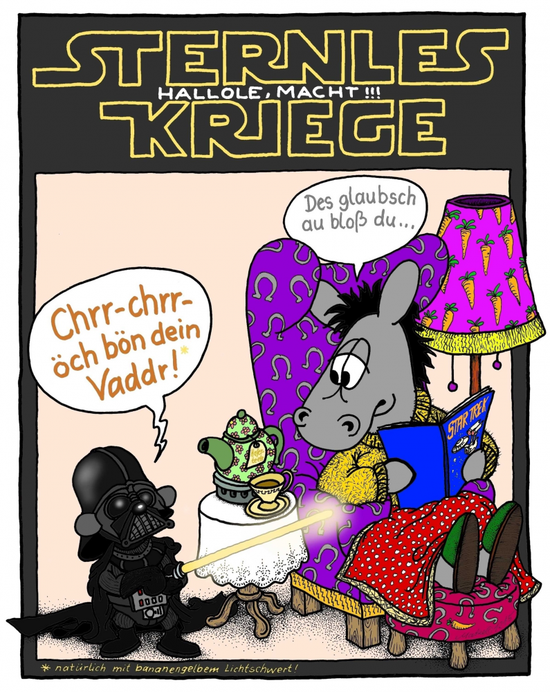 Cartoon: »... öch bön dein Vaddr!« 1
