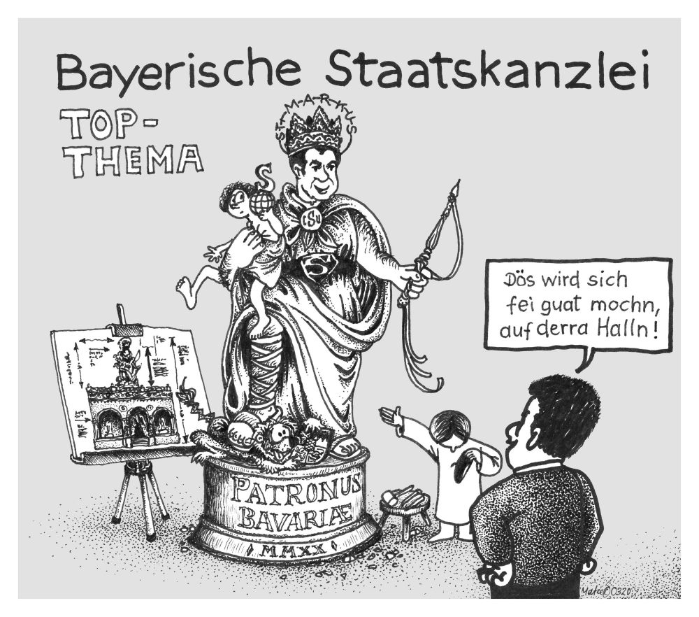 Cartoon: SÖDER ist Krisengewinner ... 1