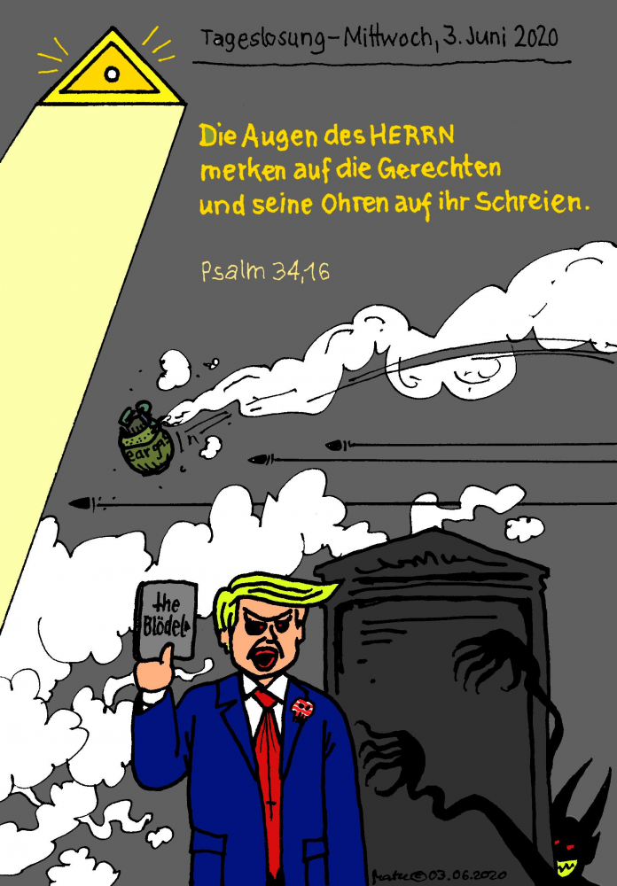 Illustration: TAGESLOSUNG - Mi, 3. Juni 2020 1