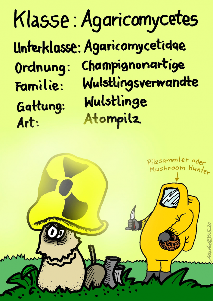 Cartoon: ATOMPILZ 1