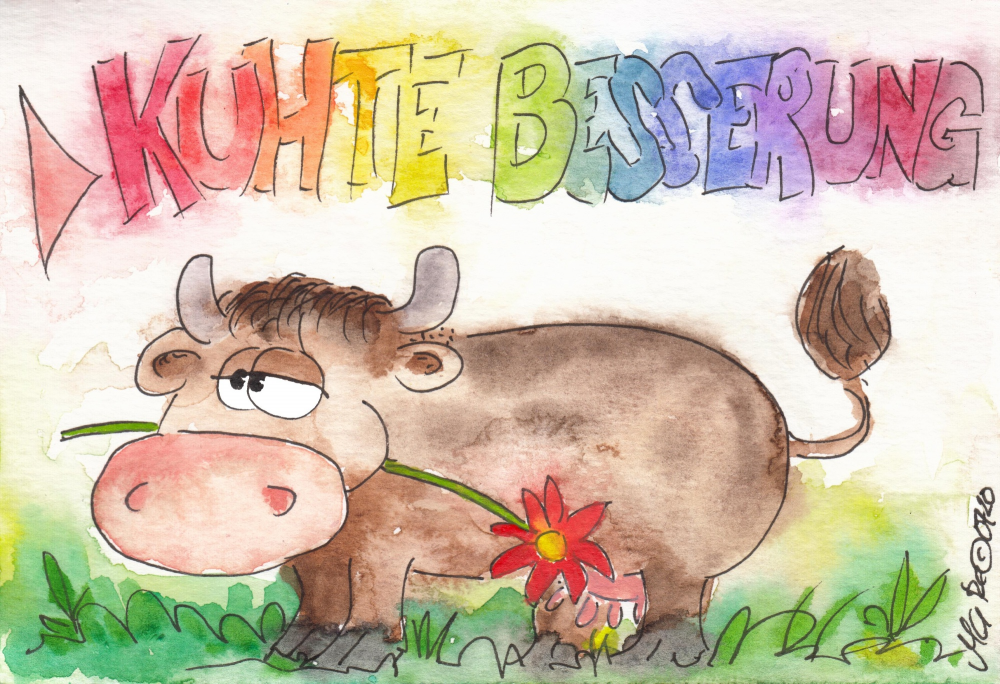 Cartoon: K. Besserung 1
