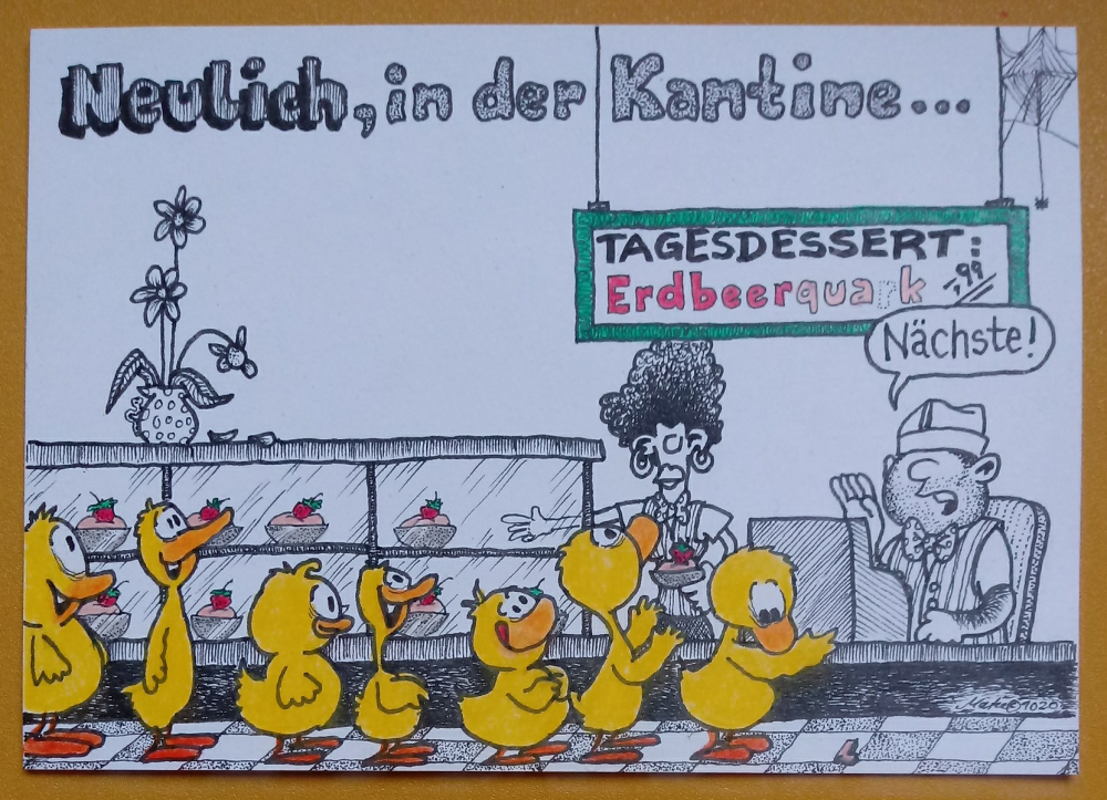 Cartoon: »Breschtlengsquak ...?« 1