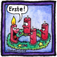 Die Erste ... ADVENT
