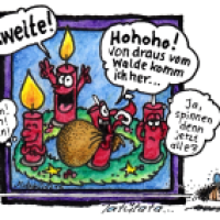 Advent, Advent ... das zweite Lichtlein brennt (einen Tag später ;-)