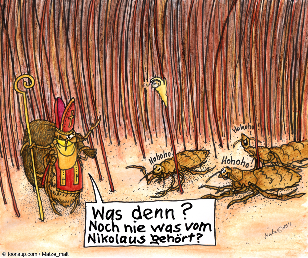 Cartoon: NIKOLAUS ... Hohoho! 1