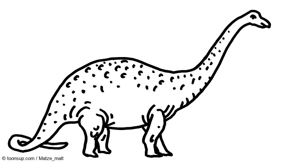 Illustration: DINO-Malvorlagen 2