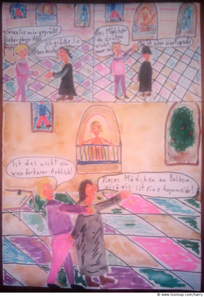 Comic: Junger Casanova 2