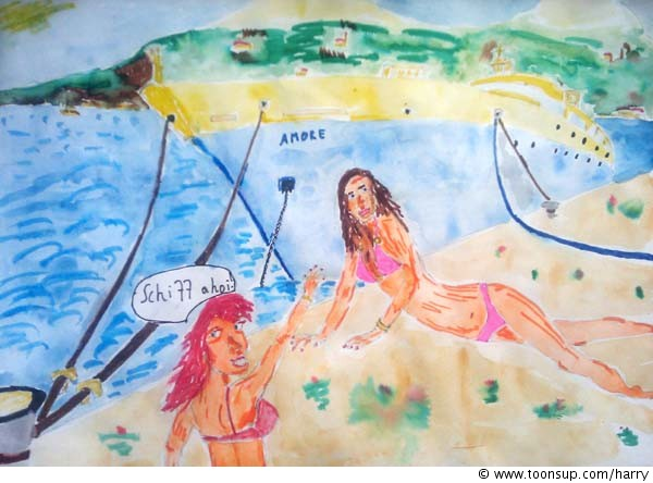 Illustration: Schiff Ahoi! 1