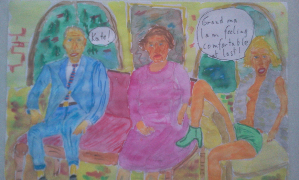 Cartoon: British Family 1