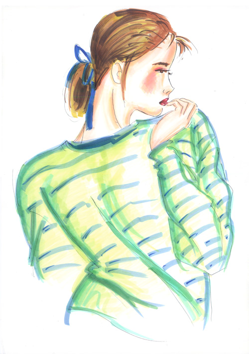 Illustration: Erste Markerarbeit 1