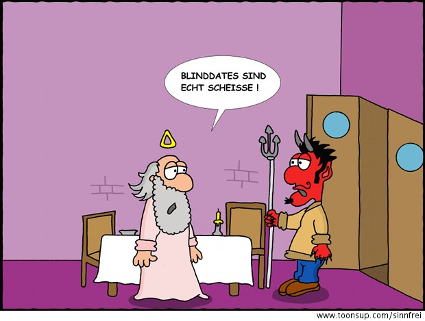 Cartoon: Blinddate 1
